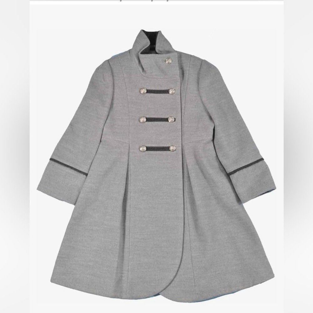 Rothschild Girls Military Style Coat Size 7 Girls